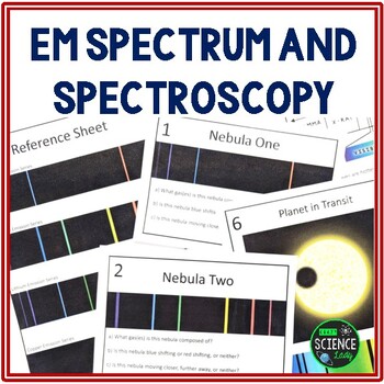 Preview of EM Spectrum and Spectroscopy - Astronomy - PPT, Notes, Stations Activity