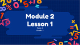 EM2 Grade 1 Module 2 Topic A Slides Bundle