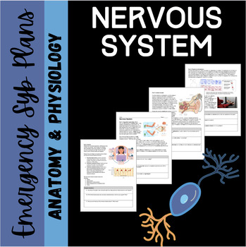 Preview of EMERGENCY SUB PLANS: Nervous System Phenomena