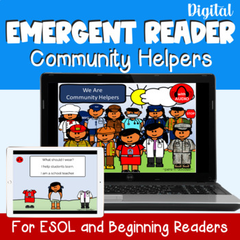Preview of EMERGENT READER | Community Helpers