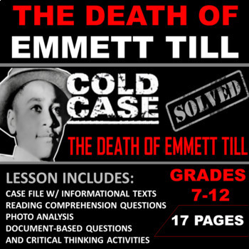 Preview of EMMETT TILL (1955) | COLD CASE INVESTIGATION