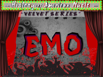 Preview of EMO MUSIC - "VELVET SERIES" Highly Engaging Music Genre Resource