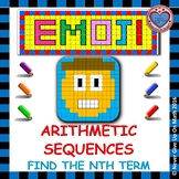 EMOJI - Arithmetic Sequences: Find the nth term