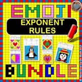 EMOJI - BUNDLE Properties of Exponents