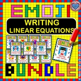 EMOJI - BUNDLE Writing Linear Equations