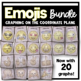EMOJI Bundle (Graphing on the Coordinate Plane/ Mystery Pictures)