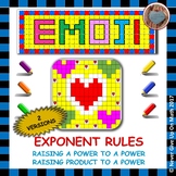 EMOJI - Exponent Rules - Raising Power to Power or Product