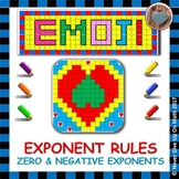 EMOJI - Exponent Rules - Zero & Negative Exponent