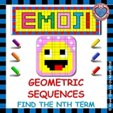 EMOJI - Geometric Sequences: Find the nth term