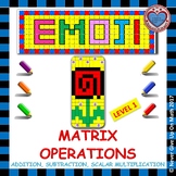 EMOJI - Matrix Operations (Level 1)