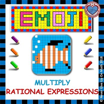 Preview of EMOJI - Multiply Rational Expressions