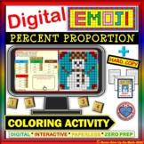 DIGITAL EMOJI - Percent Proportion Distance Learning