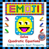 EMOJI - Solve Quadratic Equation using Square Root Property