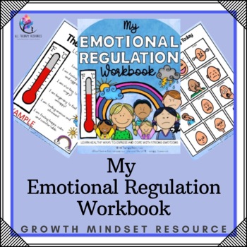 Preview of EMOTIONAL REGULATION Activities, Coping Skills Workbook 