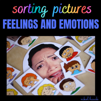 Preview of EMOTIONS AND FEELINGS 1 - SORTING PICTURES