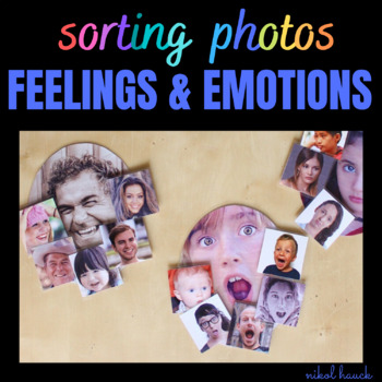 Preview of EMOTIONS AND FEELINGS 2 - SORTING PHOTOGRAPHS