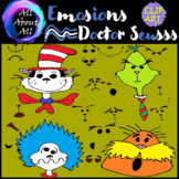 All About Dr Seuss Emotions clipart {AAA clipart} PNG FORMAT