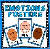 EMOTIONS POSTERS - MULTICULTURAL FACES