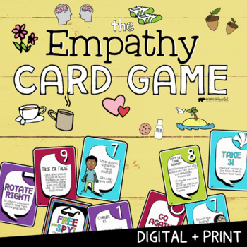 Preview of EMPATHY: Print + Digital SEL Game | Social Emotional Distance Learning
