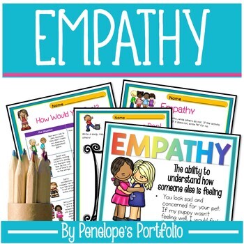 Preview of EMPATHY Lessons - Feelings, Social Emotional Learning