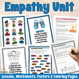 EMPATHY LESSONS Worksheets Posters & Coloring Pages to Bui