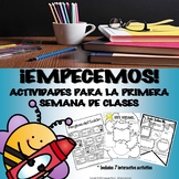 EMPECEMOS - Activities for the First Days of Spanish Class