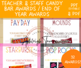 EMPLOYEE / STAFF/ TEACHER AWARDS / EDITABLE / END OF YEAR AWARDS
