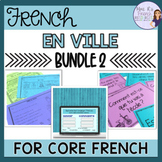 French city and places vocabulary unit EN VILLE FOR FRENCH 2