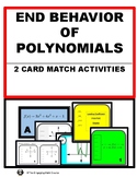END BEHAVIOR OF POLYNOMIALS- A CARD MATCH ACTIVITY