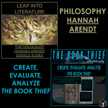 Preview of END OF NOVEL PROJECT THE BOOK THIEF | PHILOSOPHY | CRITICAL THINKING