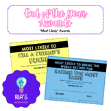 END OF THE YEAR AWARDS | Most Likely To... Awards | Classr