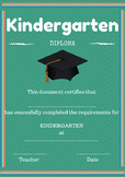 END OF THE YEAR CERTIFICATES (KINDERGARTEN- ELEMENTARY)