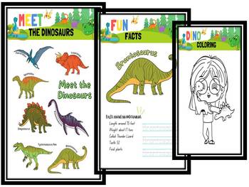 Preview of END OF THE YEAR fun ACTIVITY no PREP Dino THEMED (GAMES MYSTERY COLOURING PAGES)