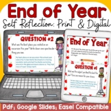 END OF YEAR ACTIVITY PRINT & EASEL