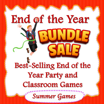 Preview of END OF YEAR ACTIVITIES BUNDLE!!! Have fun on the last days of schools!!!