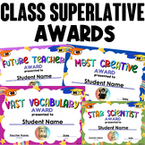 End of the Year Awards Editable Student Awards Class Superlatives