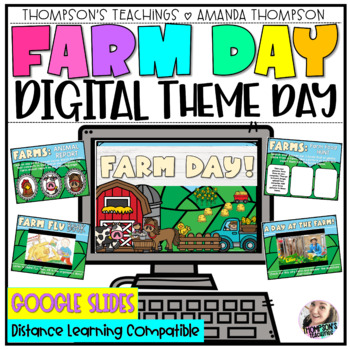 Preview of VIRTUAL DIGITAL THEME DAY | Google Slides | Distance Learning
