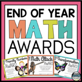 END OF YEAR MATH AWARDS