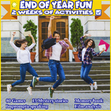 END of YEAR HIGH SCHOOL ELA BUNDLE - Two weeks of Activiti