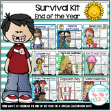 END of the YEAR  SURVIVAL KIT  Bundle ...Themed Days