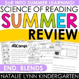 ENDING BLENDS Science of Reading Summer Review Packet 1st 