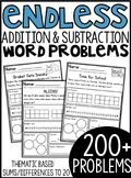 Addition and Subtraction Themed Word Problems (within 20)
