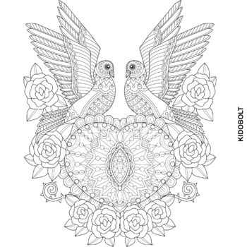 Meditative Coloring Sheets — Short Leg Studio