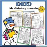 ENERO Fun Winter Packet in Spanish |  Actividades en españ