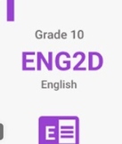 ENG2D-Grade 10-English-Full course