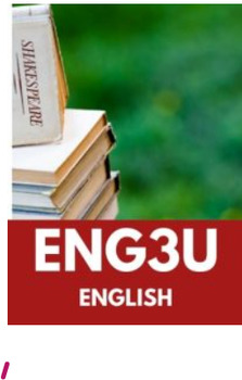 Preview of ENG3U English, Grade 11-Full Course