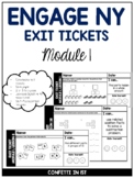 ENGAGE NY Exit Ticket | Module 1 | First Grade