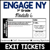 ENGAGE NY Exit Ticket | Module 6 | First Grade