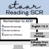 ENGLISH 1 & 2 STAAR REDESIGN 2023 | Reading Short Construc