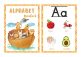 ENGLISH ALPHABET book with 4 words per letter | Educationa